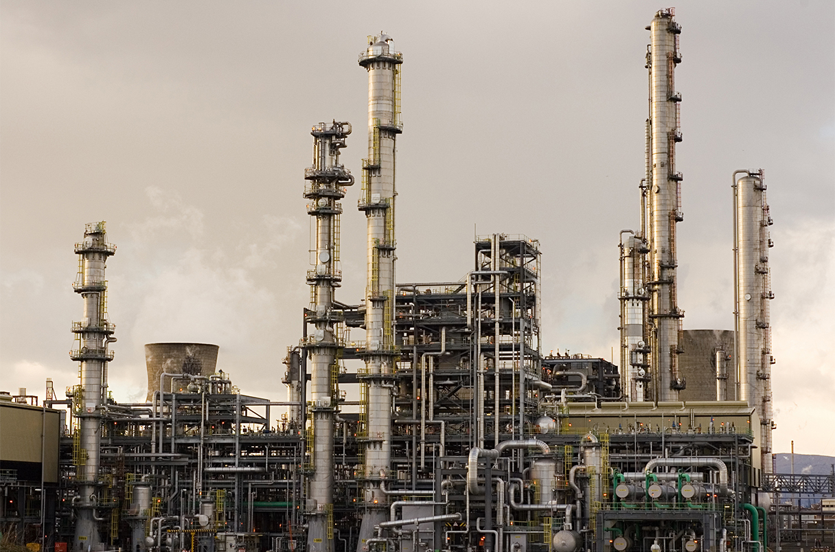 Oil and gas refinery infrastructure